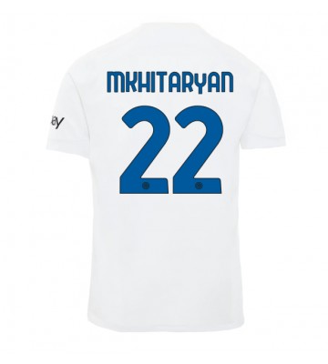 Inter Milan Henrikh Mkhitaryan #22 Udebanetrøje 2023-24 Kort ærmer